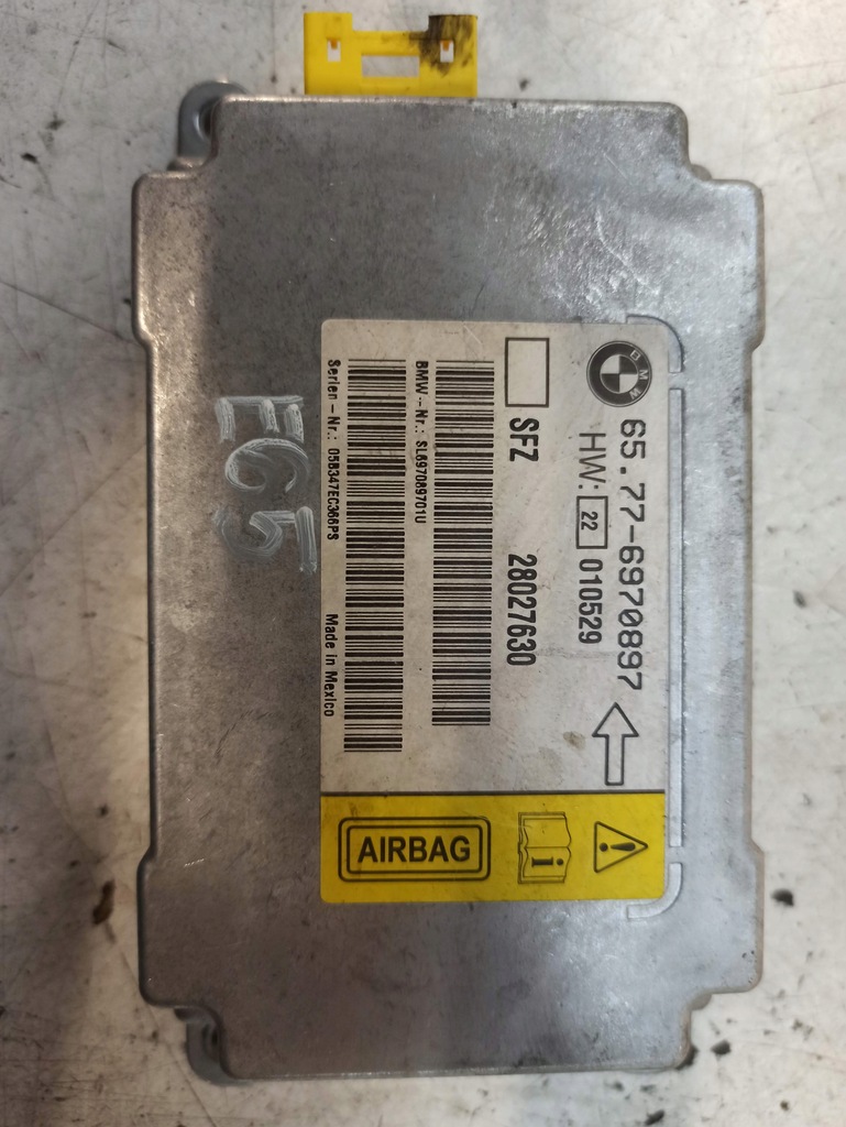 фото №1, Bmw e65 модуль блок управления подушка безопасности 6970897