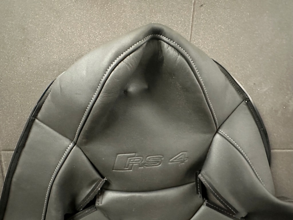 фото №8, Кожа сиденье перед recaro audi rs4 soul metallica