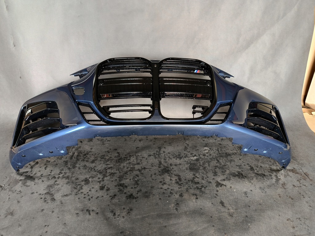 фото №8, Бампер перед bmw 4 g22 g23 c4f arctic race blue 6xpdc жгут usa