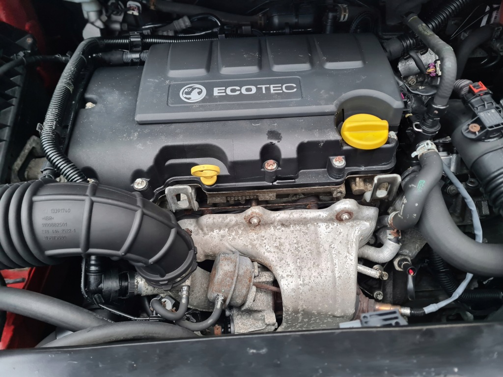 фото №1, Двигун 1.4 turbo a14net 140km opel meriva b