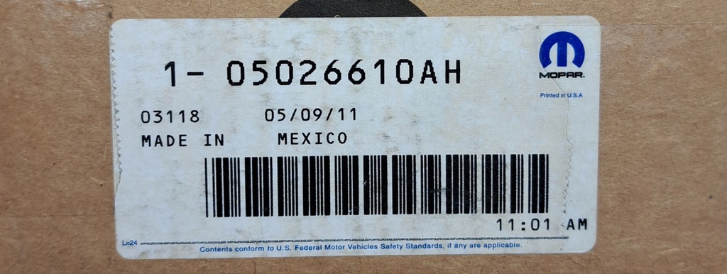 фото №5, Mopar модуль блок управління двері dodge charger freemont k05026610ah