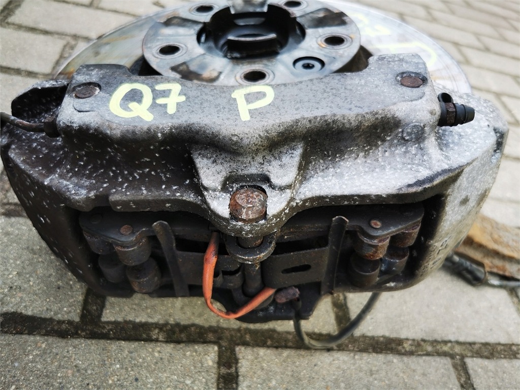 фото №4, Audi q7 4l 05-10 3.0 tdi поворотний кулак права супорт