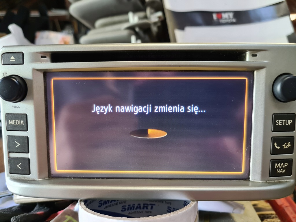 фото №9, Toyota verso 09-11 радио навигация модуль gps