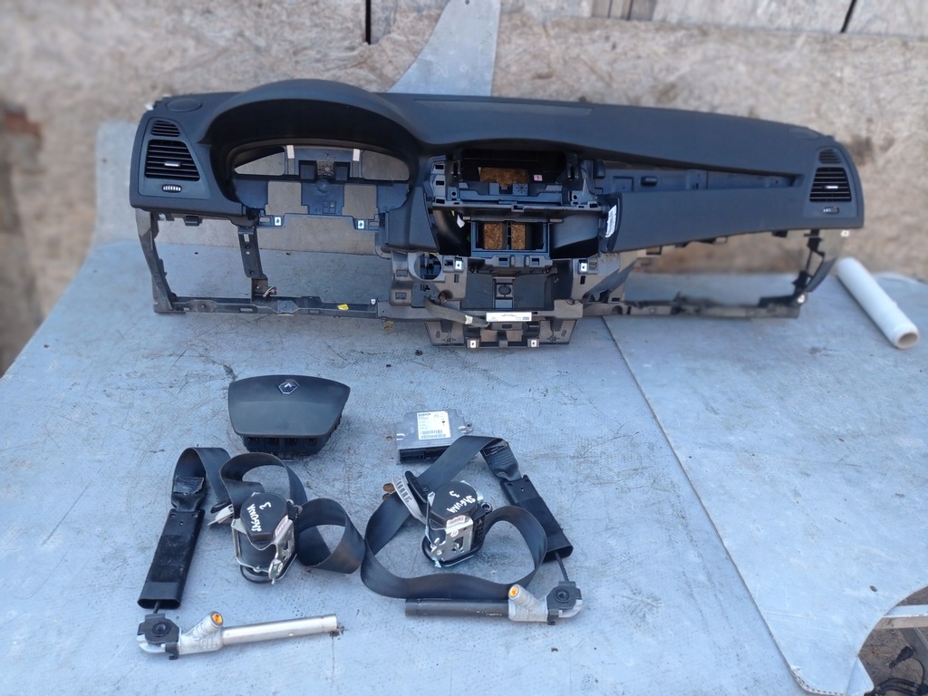 фото №1, Приборная панель приборная renault laguna iii ремни датчик