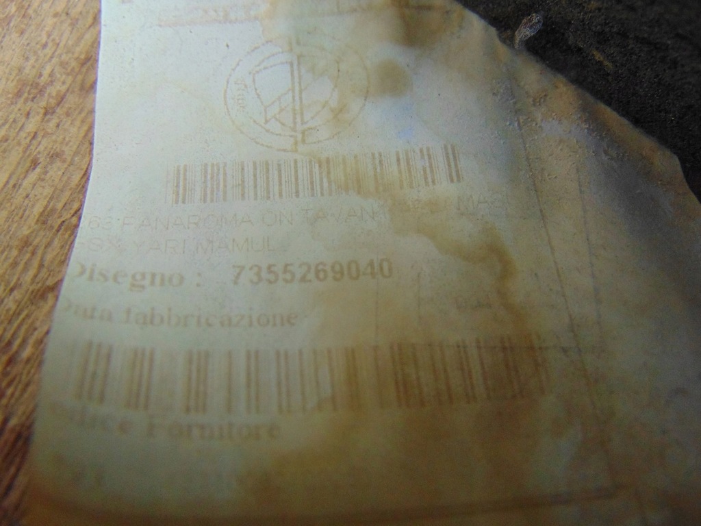 фото №15, Стеля задня fiat doblo ii opel combo d 2010- пасажирський 7355269040 europa