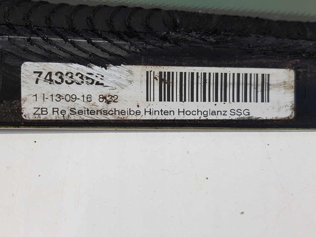 фото №10, Bmw 4 f32 стекло кузов правая задняя хром 15r.