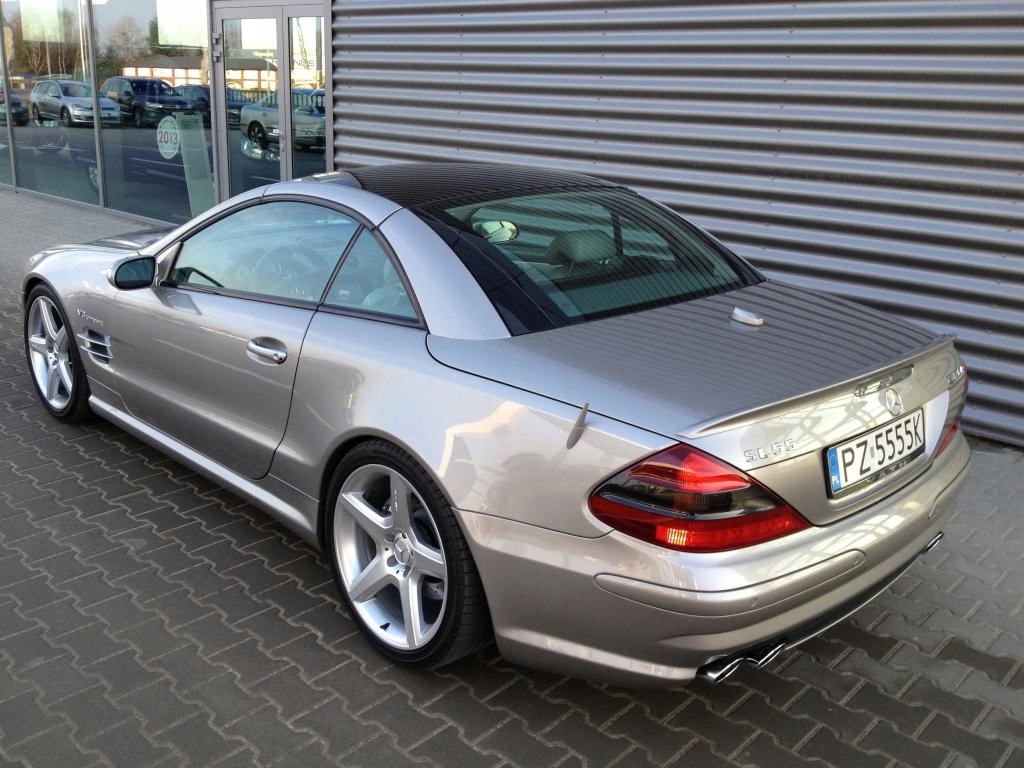 фото №7, Mercedes sl r230 спойлер спойлер na крышка !