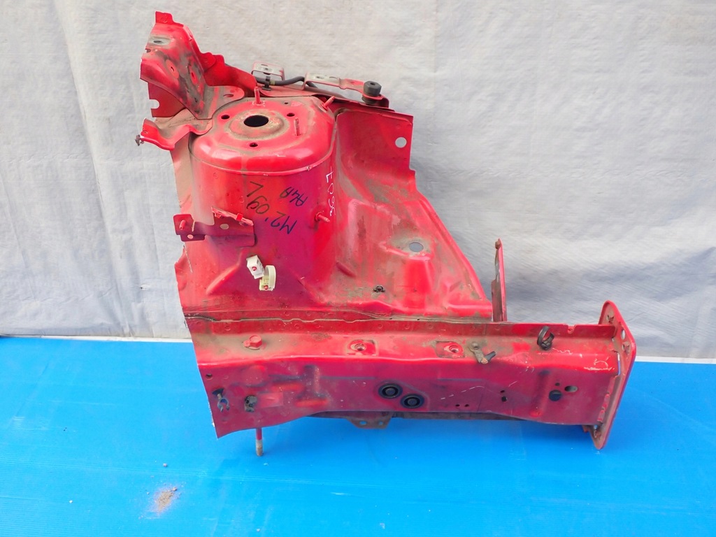 фото №1, Mazda 2 ii de 07- лонжерон передняя левая