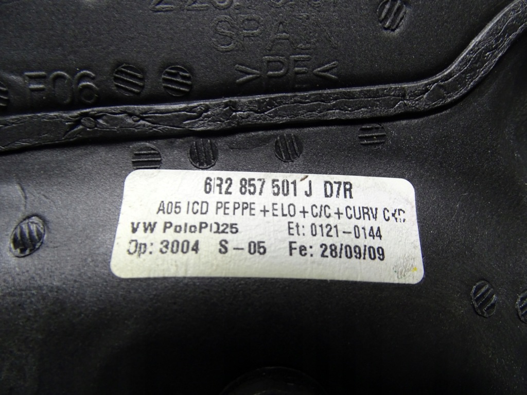 фото №10, Зеркало левая левый перед ld7r 6 pin vw polo v 6r 5d 08-14r