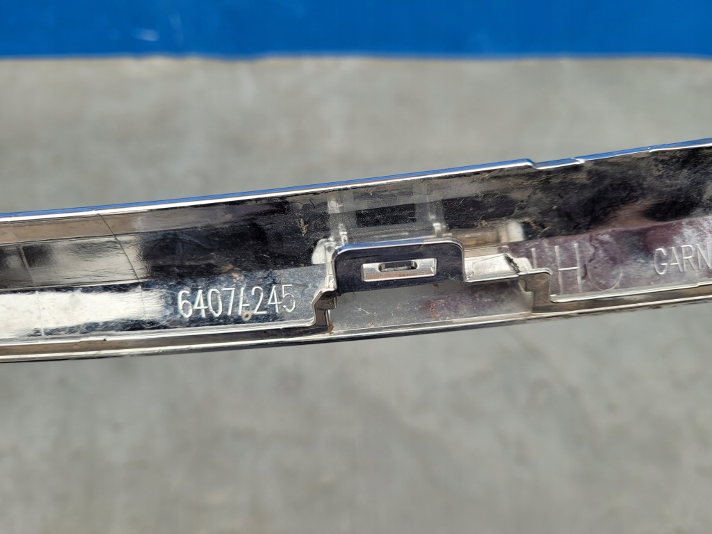 фото №10, Mitsubishi eclipse cross 17- молдинг бампера хром лівий верхній 6407a245