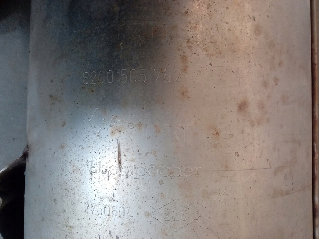 фото №8, Renault kangoo ii 1.5 dci гаситель 8200505762a