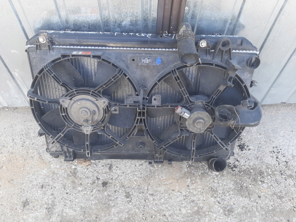 фото №11, Комплект радиатор вентиляторы 1.3 2.6 ванкель 13b 231km mazda rx-8 rx8