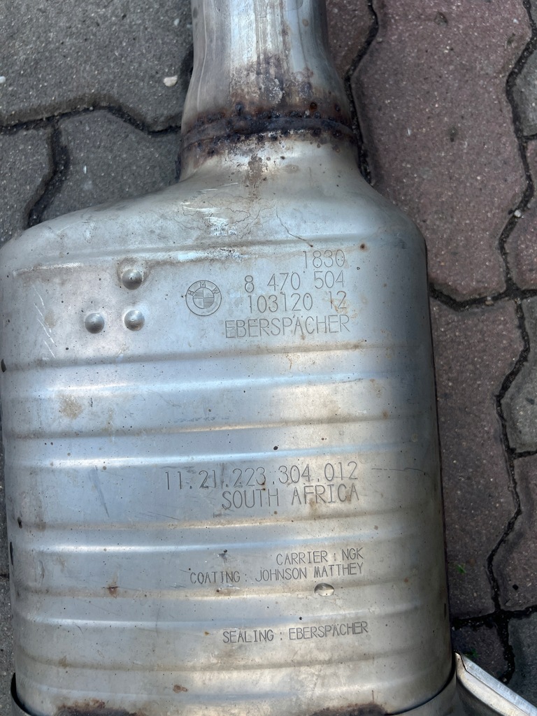 фото №10, Bmw g01 g02 x3 x4 выхлоп гаситель kompletny 20d b47