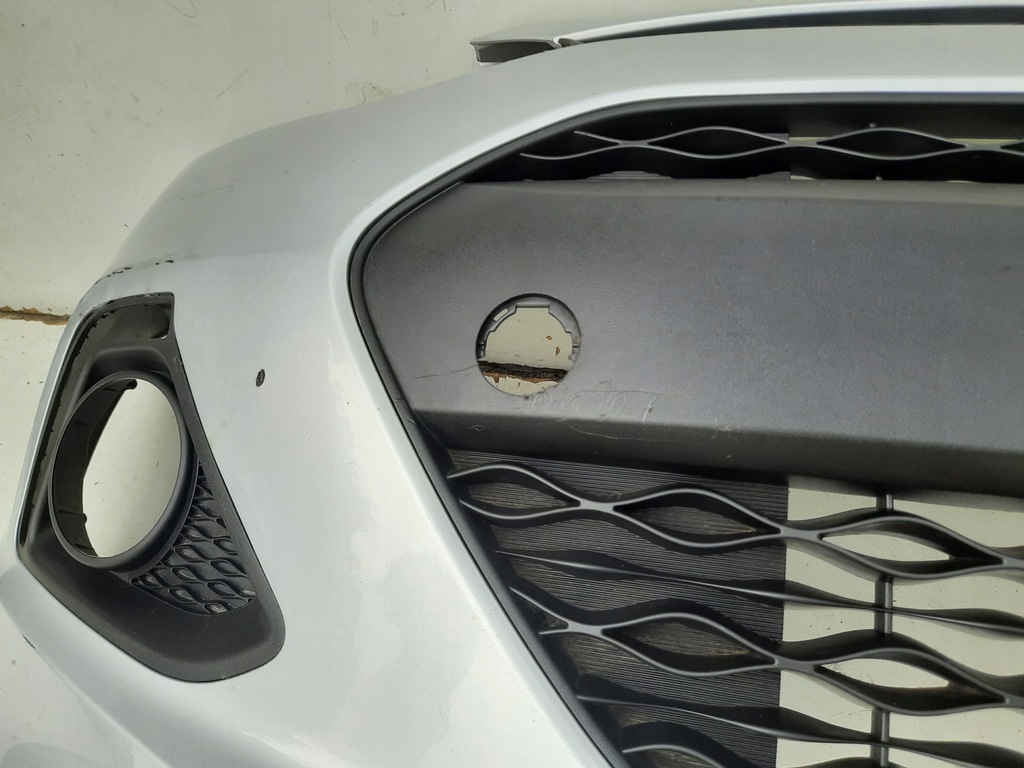 фото №6, Hyundai i10 ii 13- бампер передний решётка радиатора решётка