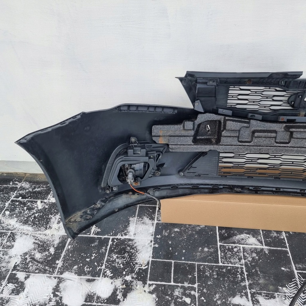 фото №11, Бампер kia ceed i lift 09-12 комплект решітка радіатора ґрати протитуманні фари графіт szary