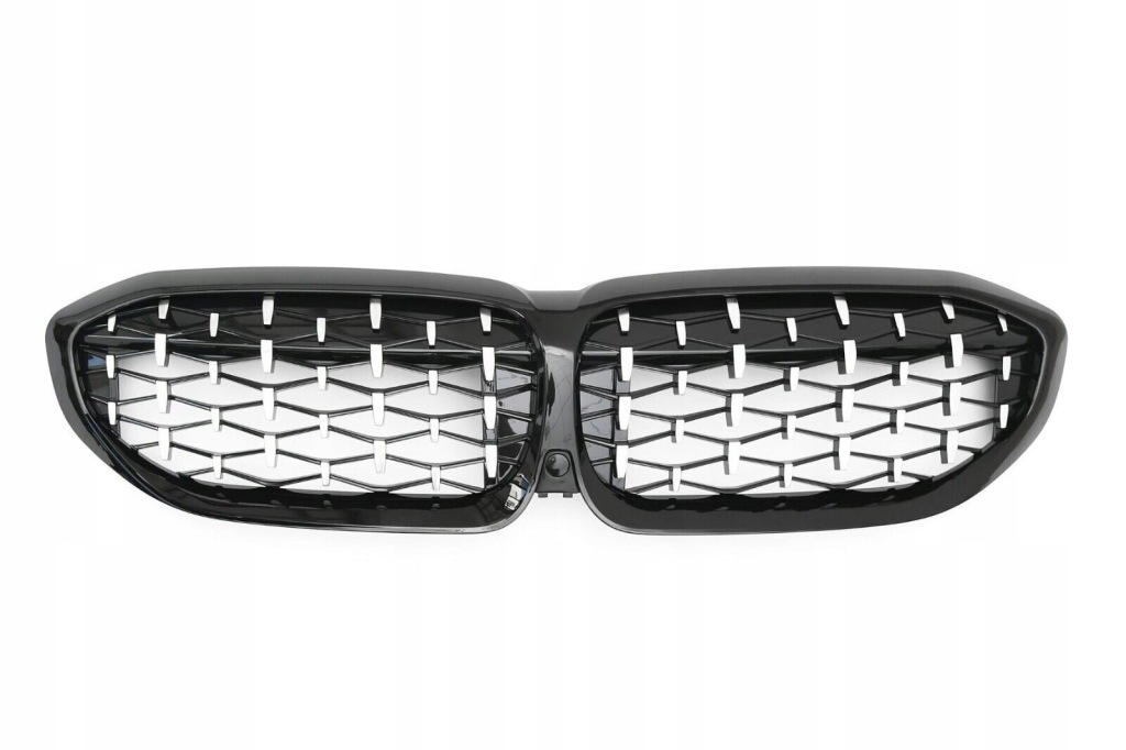 фото №3, Решітка радіатора решітка радіатора bmw 3 g20 g21 2019-2022 diament diamond хром cs design