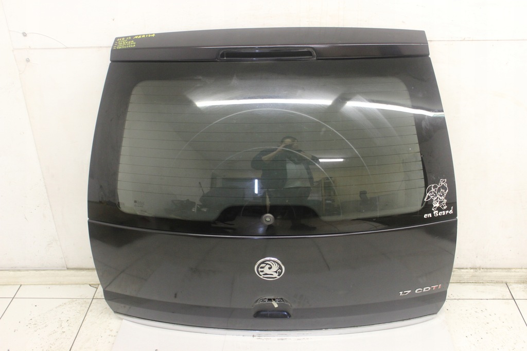фото №1, Крышка багажника задняя багажника opel meriva i a 2003r- z20r