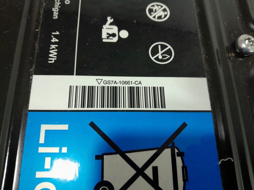 фото №7, Ford mondeo mk5 lift 2.0 hybrid акумулятор акумулятор 1,4kwh hg98-10b759-cb