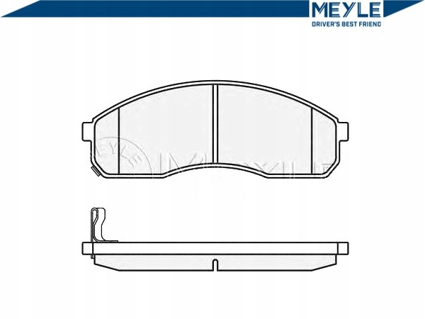 фото №2, Meyle гальмівні колодки гальмівні kia перед carnival 99- preg