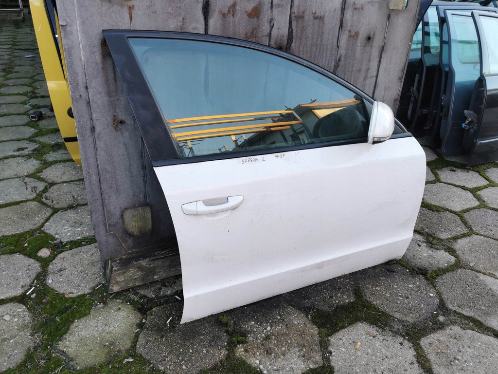 фото №7, Двері правий перед skoda superb ii код лакофарбового покриття 9p9p