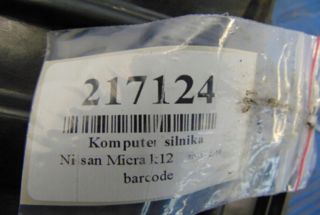 фото №6, Nissan micra k12 1.5d бортовий комп'ютер двигуна 8200334419