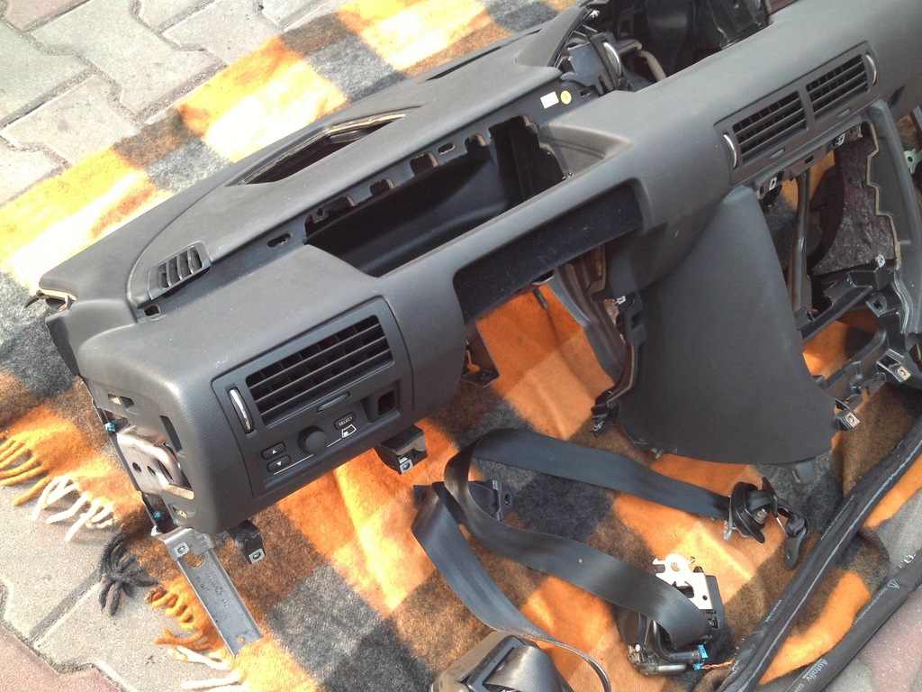 фото №7, Панель приладів приладова консоль подушки безпеки ремені citroen c6