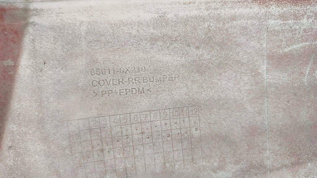 фото №10, Бампер задня задній hyundai i10 lift fl 10- 86611-0x210