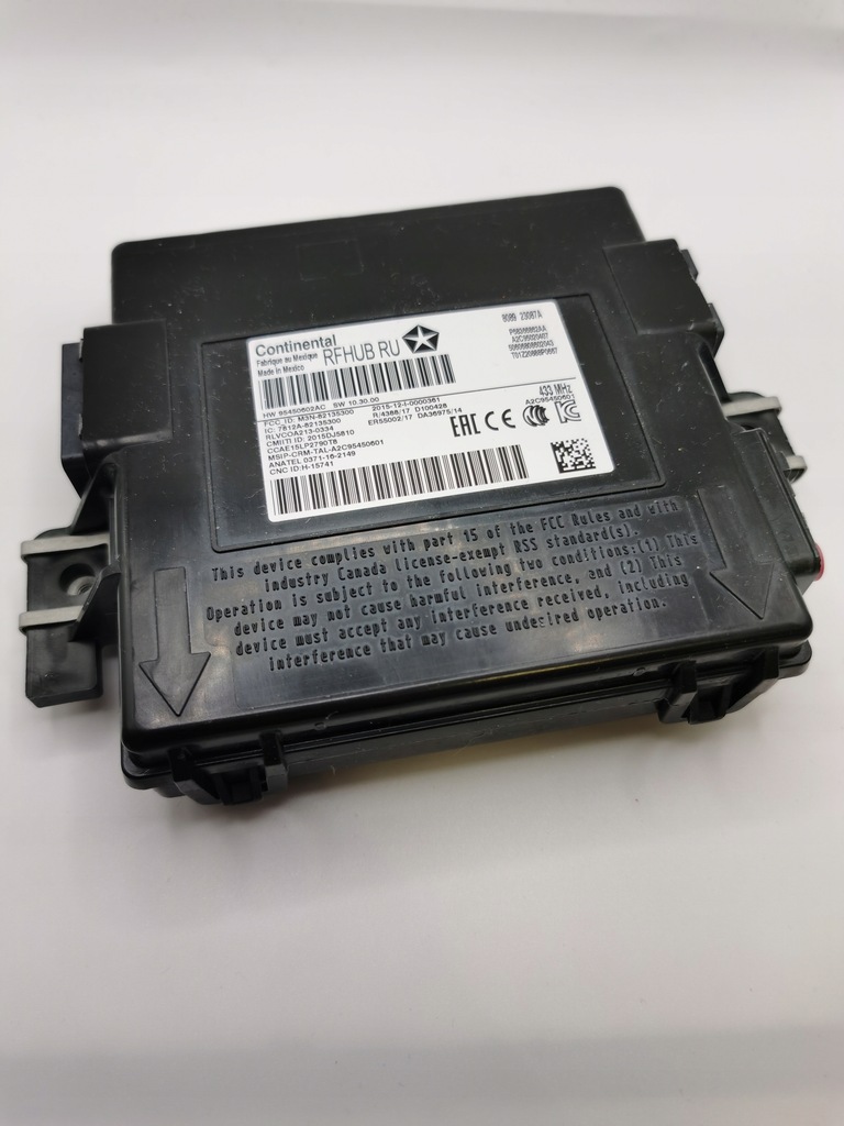 фото №1, Модуль rfhub chrysler pacifica 2017-2018 oem usa
