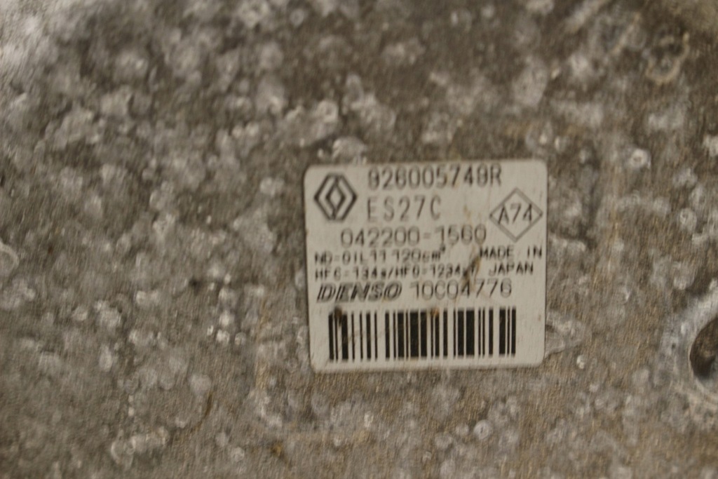 фото №9, Компресор кондиціонера 926005749r renault zoe
