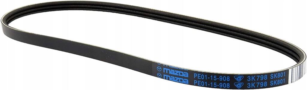фото №1, Ремінь клиновий багатореберний mazda pe0115908 оригінал