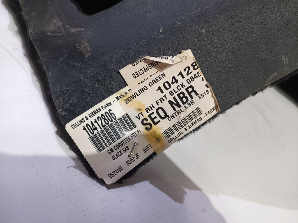 фото №8, Килимок обшивка правий перед chevrolet corvette c5