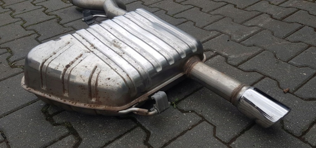 фото №7, Jaguar xf x260 2.0d 4x4 awd гаситель конечный выхлоп левый хром hx63-5k243-ne