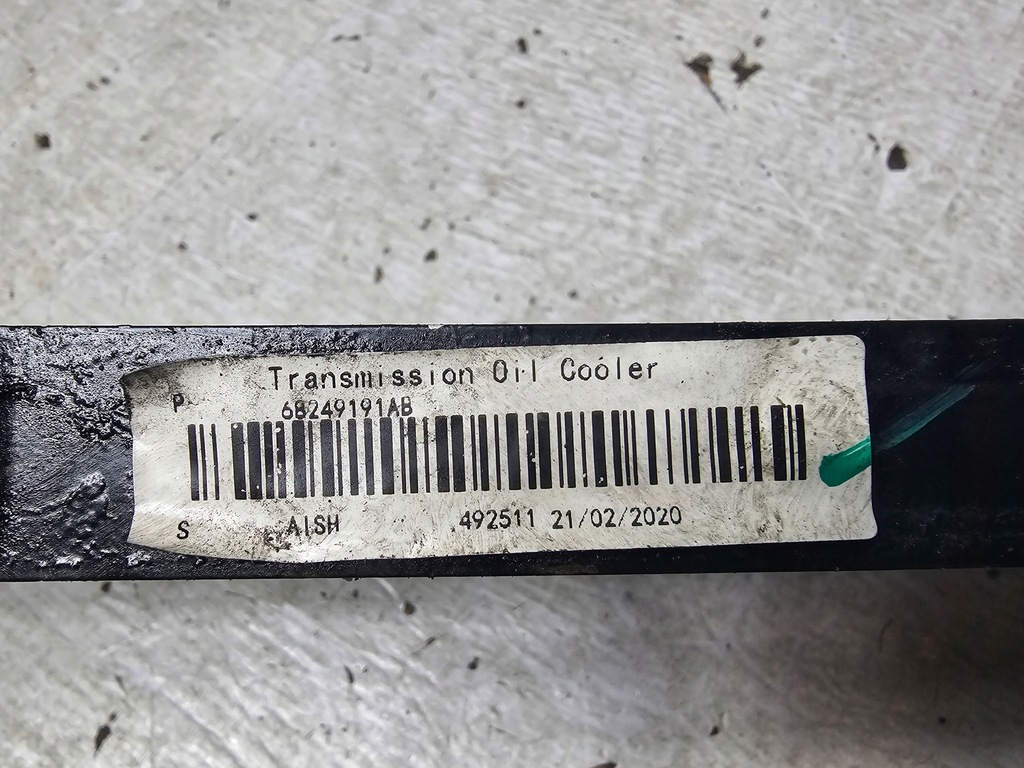 фото №13, Jeep compass 2.4 17- радіатор оливи коробки передач 68249191ab usa