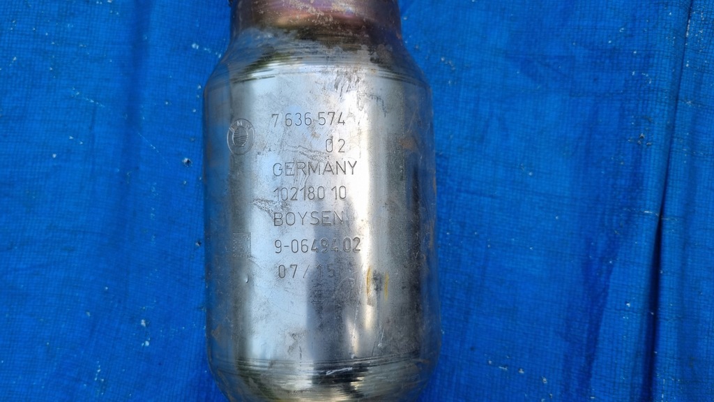 фото №11, Bmw 3 f30 f31 4 f32 f33 гасник труба вихлопна вихлоп