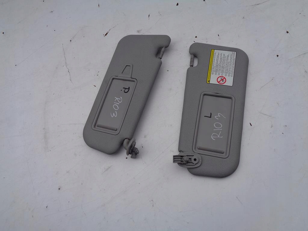 фото №1, Защита солнцезащитная левая kia rio 3 iii