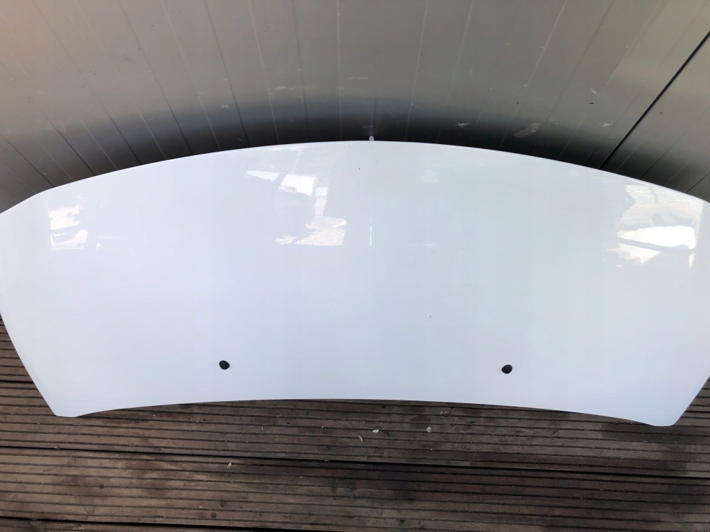 фото №4, Clio iii капот кришка перед білий dv369