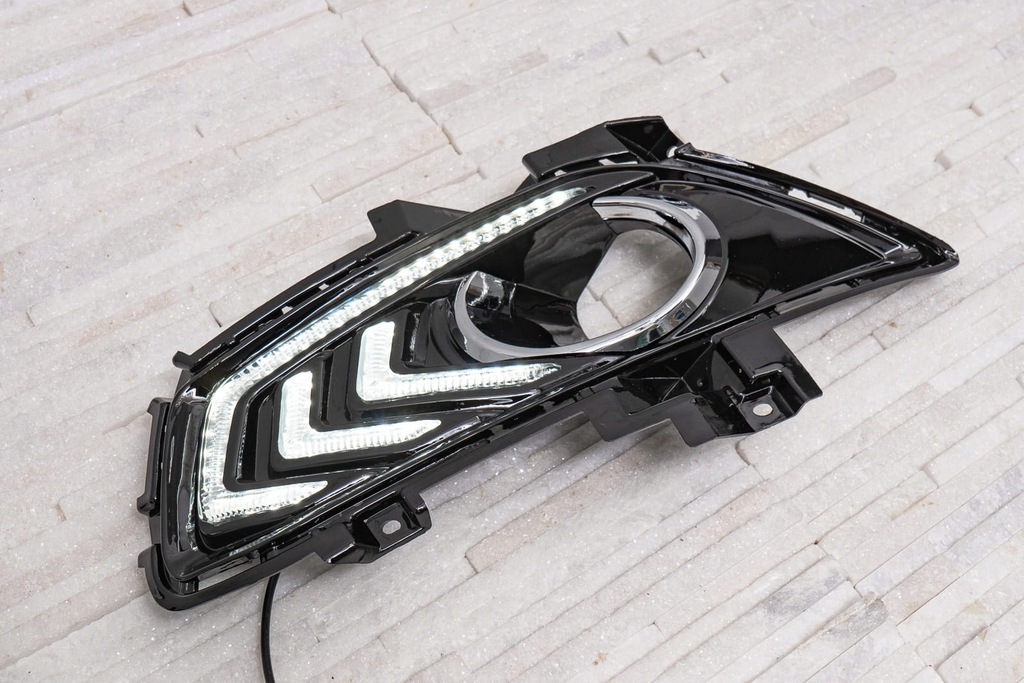 фото №15, Ford mondeo mk5 v 2014-2019 свет do движение dziennej drl led
