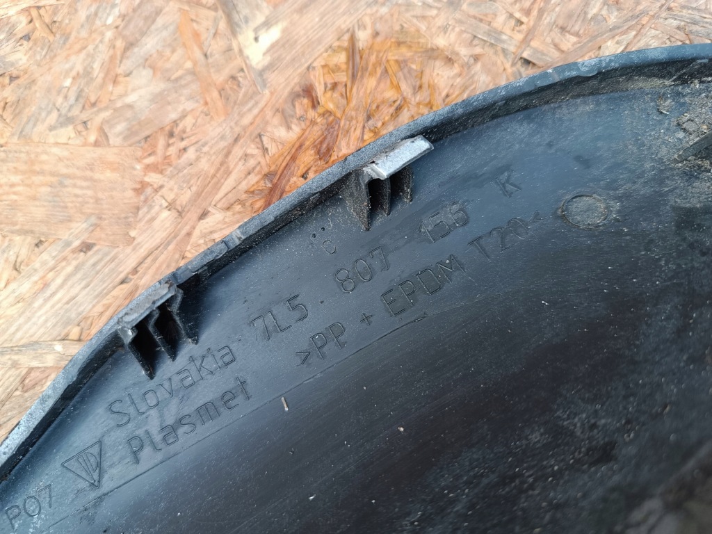 фото №7, Защита заглушка фаркоп бампера 7l5807156 7l5807156k porsche cayenne i 7l5