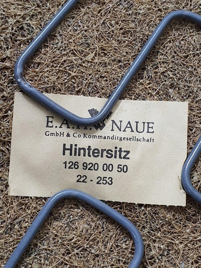 фото №10, Заднее сиденье задняя задняя mercedes w126 1269200050