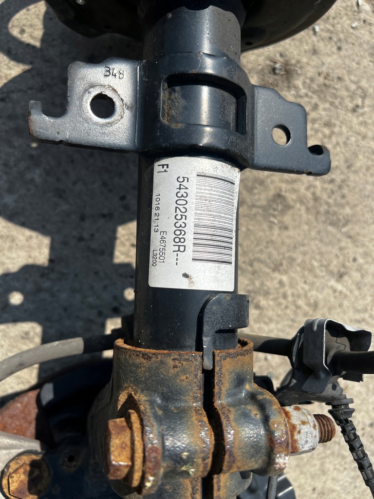 фото №7, Важіль поворотний кулак амортизатор перед правий права renault megane iv