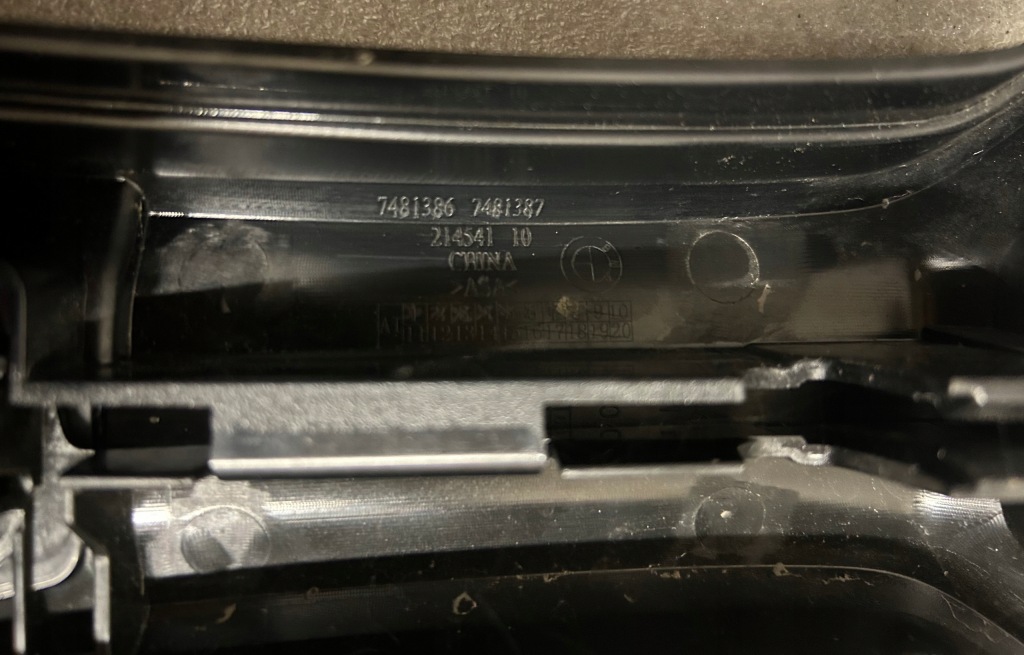 фото №12, Bmw x6 g06 решётка радиатора решётка радиатора решётка czarna бампера 7481386