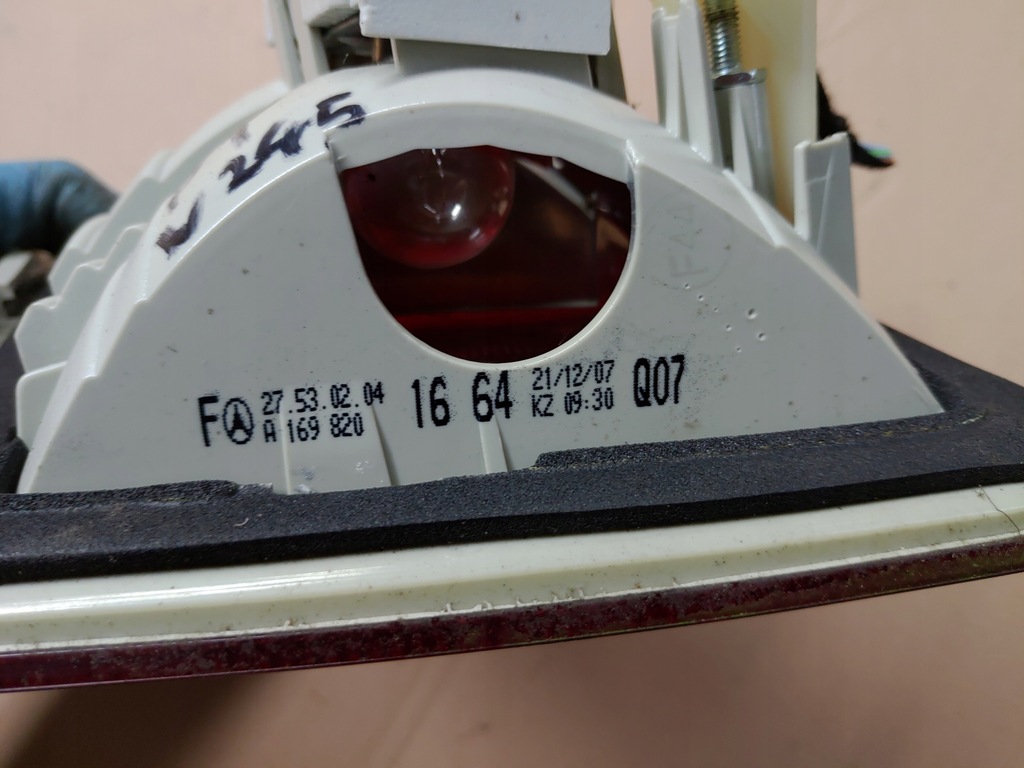 фото №6, Лампа задня w кришка права mercedes b-klasa w245