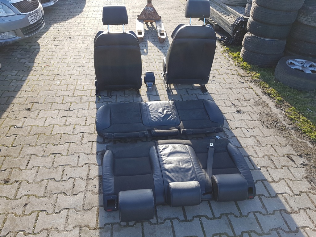 фото №10, Audi a3 8p s-line сидіння напівшкіра заднє сидіння 5d sportback