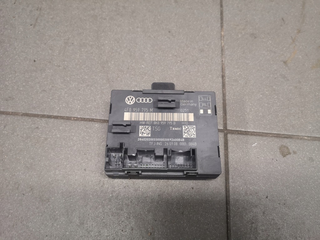 фото №1, Модуль дверь audi a6 c6 lift 4f0959795m 8k0959795b