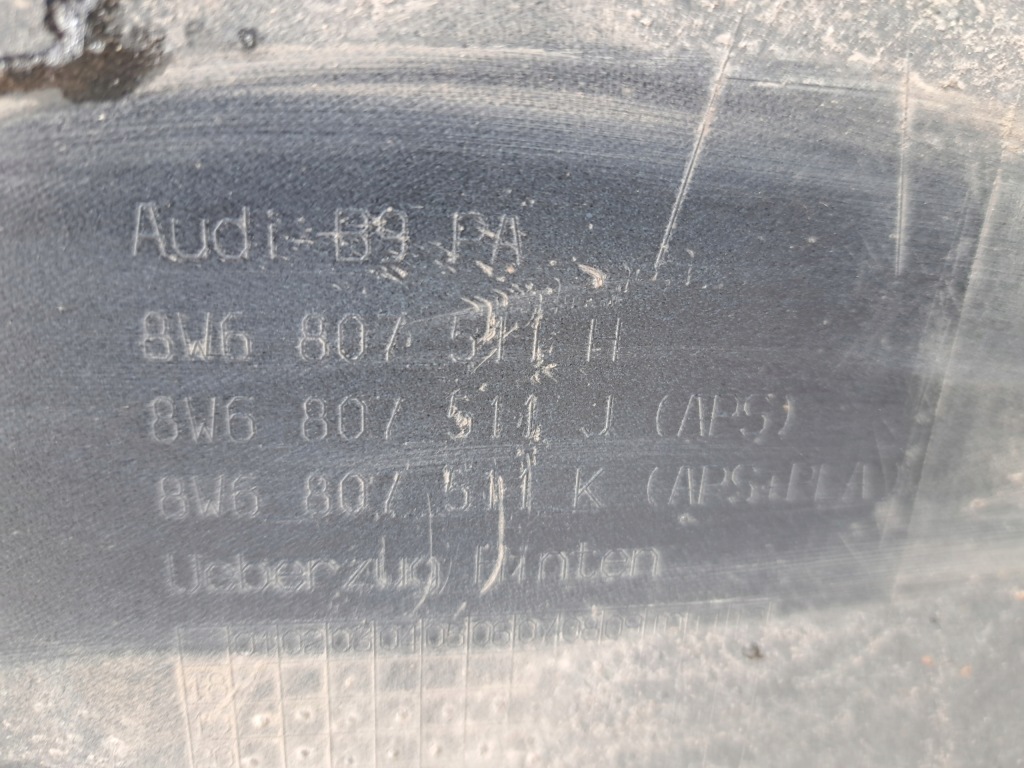 Audi a5 рестайлинг  s-line бампер задний задний 8w6807511h Недорого