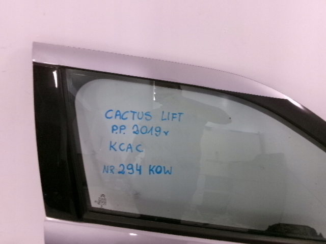 фото №2, Citroen c4 cactus lift дверь передние правое kcac идеальное состояние