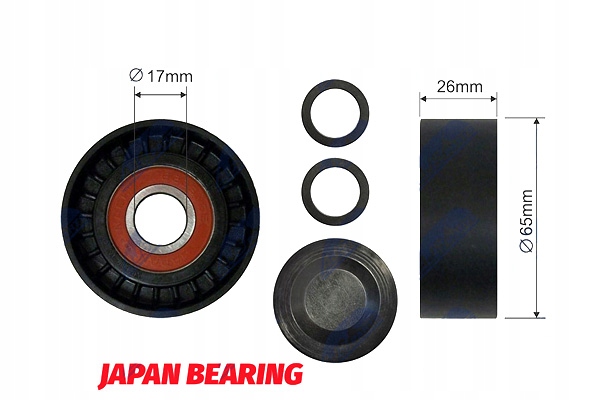 фото №2, Nty ролик натяжителя ремень клиновой audi a4 a4 allroad a5 a6 a6