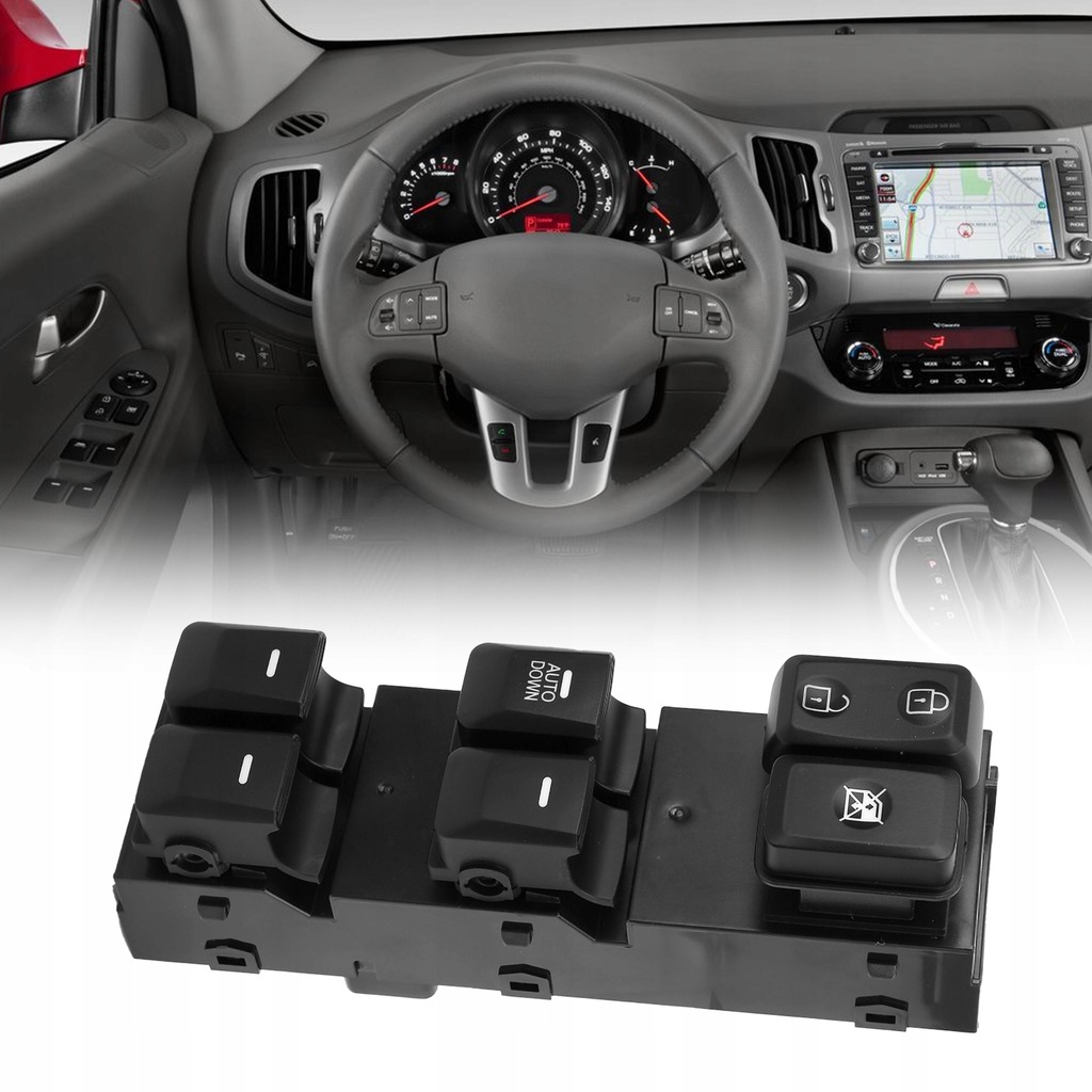 фото №11, Переключатель управление стекло 93570-3w000 заменитель dla kia sportage