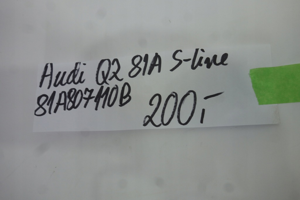 фото №9, Накладка бампера перед audi q2 81a s-line 16-