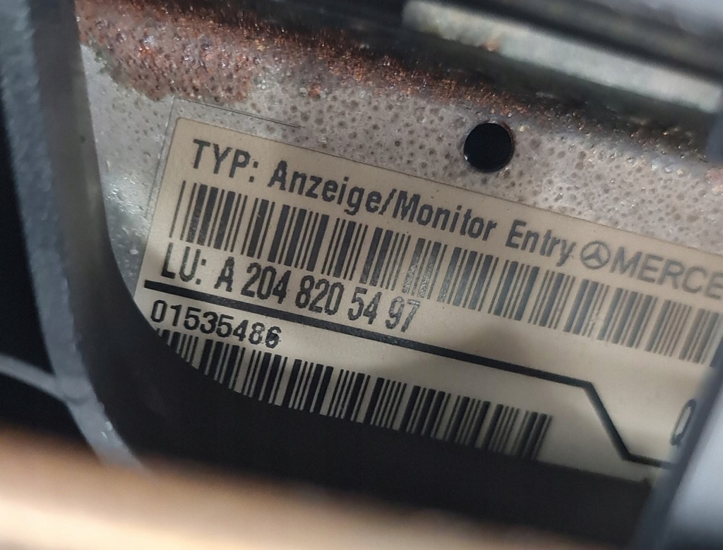 фото №9, Дисплей mercedes w204 a2046801231